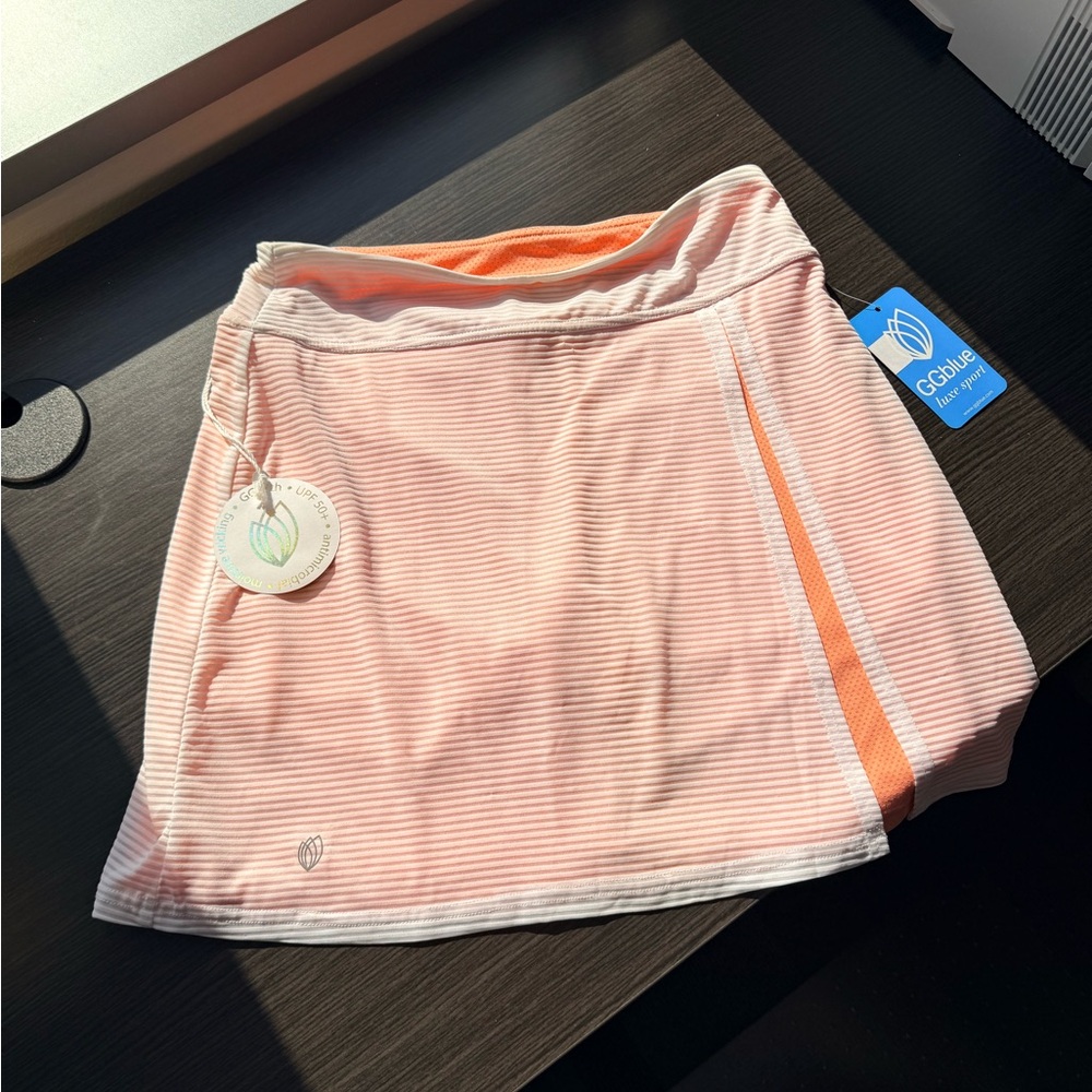NWT, GG Blue Women's Skirt with built in shorts.